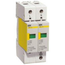 Разрядник ОПС1-С 2P Iн=20кА 400В Im=40кА