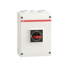 Рубильник в боксе OTP63B4M до 63A 4-полюсный, резьба 4хМ32+2хМ16