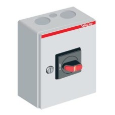 Рубильник в боксе OTL25B3M до 25A 3-полюсный, перфорация 4х25.5+ 2x16.5