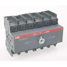 Реверсивный рубильник OT 100F3C 100А (без ручки)