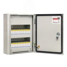 Щит распределительный навесной ЩРн-24з IP54 395х310х120 с замком EKF