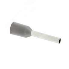 Наконечник НШвИ 0.75-8 серый (50шт)