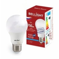 Лампа светодиодная LED A60 220V/9W/E27 750Lm 6500К