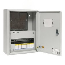 Щит учетно-распределительный навесной ЩРУн-1/9о IP31 с окном 400х300х140 EKF