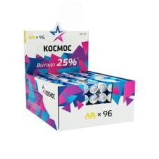 Элемент питания LR6 AA, Alkaline 1.5В, 96 шт/уп