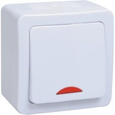Гермес PLUS Выключатель одноклавишный ВС20-1-1-ГПБ наружный IP54