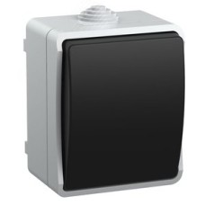 ФОРС Розетка наружная с заземлением с крышкой IP54