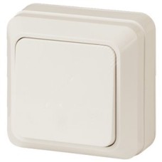 Выключатель, 10А-250В, ОУ, Quadro, сл.кость,2-101-02