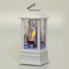 Светильник декоративный новогодний Сказочный лес, теплый белый, LED, h 20 см, 3*ААА, IP20