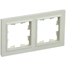 BRITE Рамка 2 поста РУ-2-БрКр бежевый