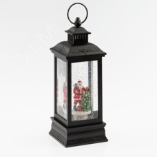 Светильник декоративный новогодний Дед Мороз, теплый белый LED, h 27,5 см, 3*АА, таймер 6 ч, IP20