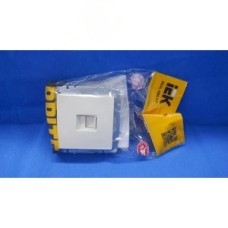 BRITE Розетка компьютерная RJ45 кат.5E РК10-БрКр бежевый
