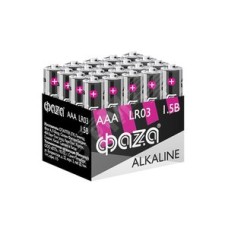 Элемент питания LR03 (AAA) алкалиновая уп. 20 шт. ФАZА Alkaline Pack-20 (цена за 1 шт)