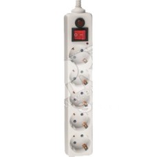 Фильтр сетевой NSP-05-180-ESC-3х0.75 5 гнезд (1.8м)
