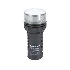 Индикатор ND16-22B/2 белый AC/DC24В (R)